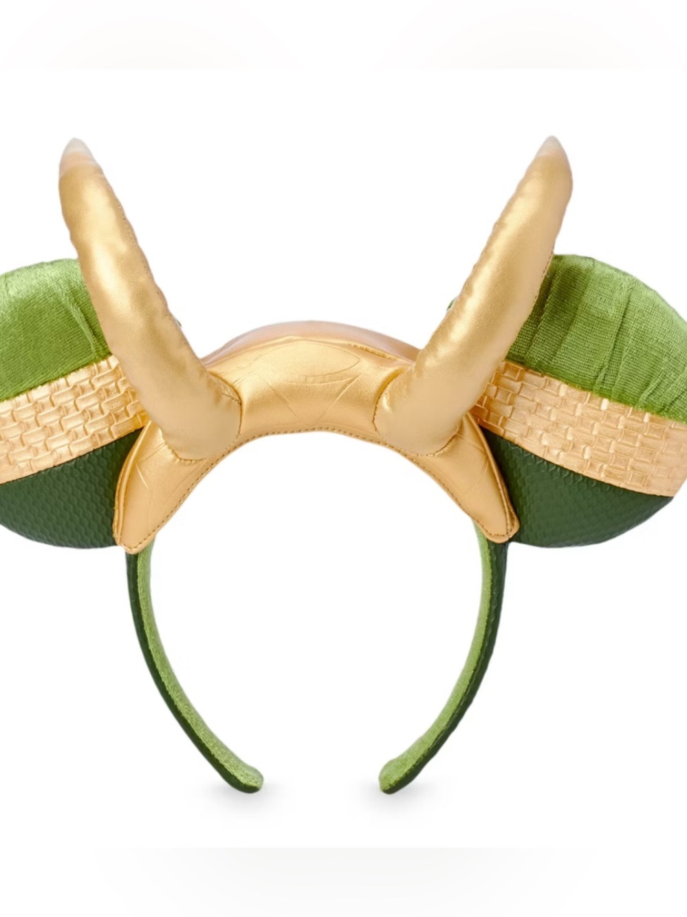 Disney Parks Mickey Mouse Loki Ears Headband For Adults